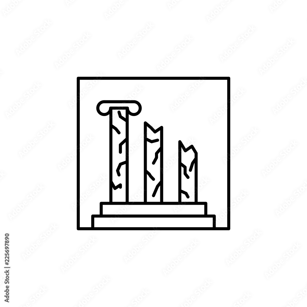 architecture outline icon. Element of landscape outline icon for mobile concept and web apps. Thin line architecture outline icon icon can be used for web and mobile architecture outline icon. Element of landscape outline icon for mobile concept and web apps. Thin line architecture outline icon icon can be used for web and mobile