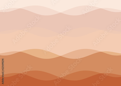 Abstract background with curves lines and gradient.