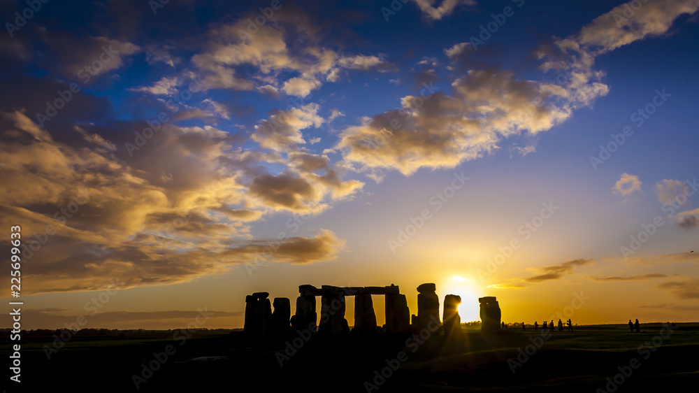Stonehenge at sunset Stonehenge at sunset