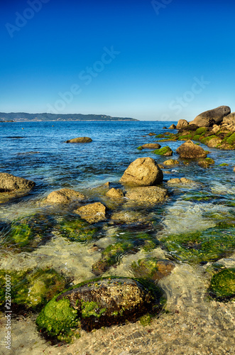 Spanish destination, Galicia, north-west region, Caion beaches photo