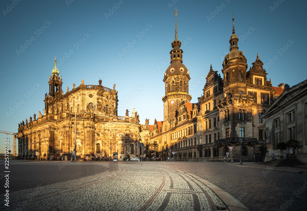 Residenzschloss und Hofkirche Dresden Residenzschloss und Hofkirche Dresden