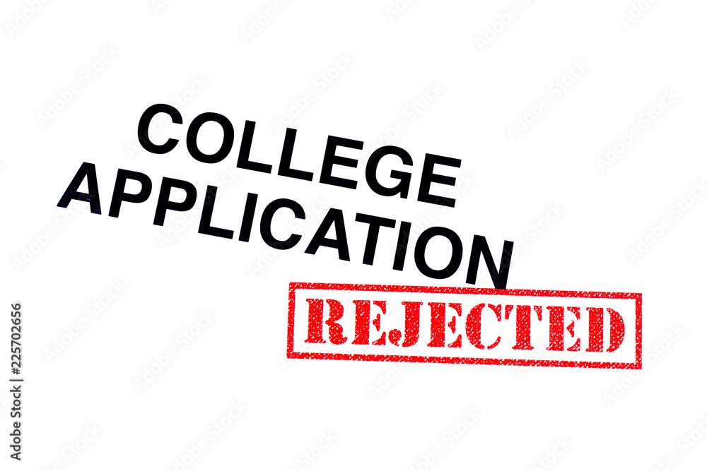 College Application Rejected