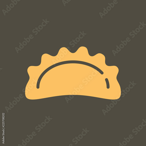 Silhouette icon cheburek