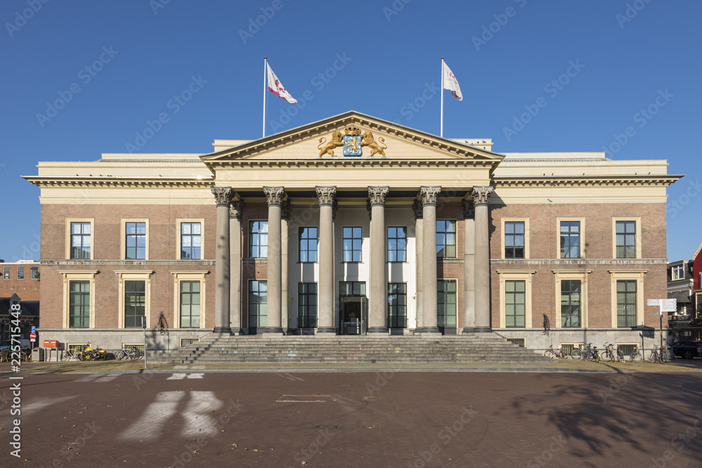 Obraz premium Courthouse at Leeuwarden, Friesland, The Netherlands
