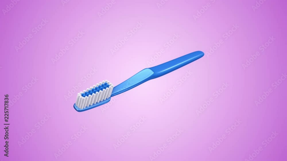 Animation of flying toothbrush with mint toothpaste or without. Animation of seamless loop. Animation of flying toothbrush with mint toothpaste or without. Animation of seamless loop.