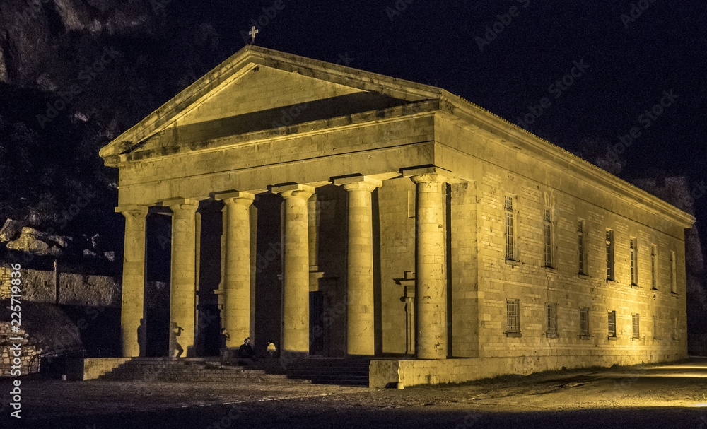 Naklejka premium Corfu Old Town
