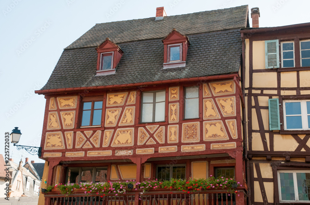 Fototapeta premium The historic town of Colmar in Alsace