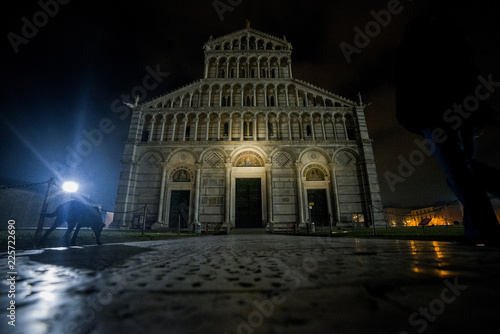 pisa by night