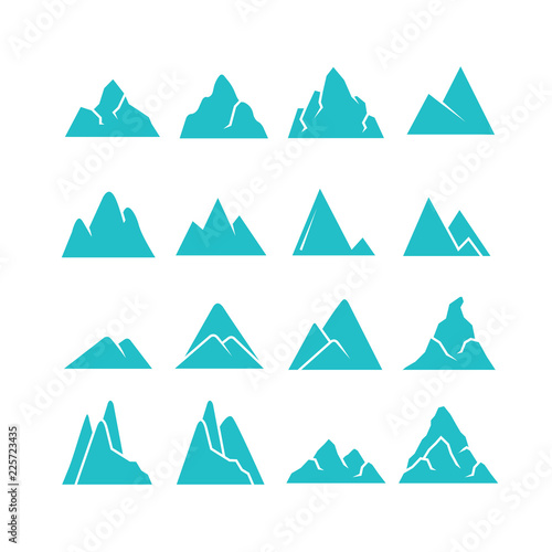 blue mountain icons