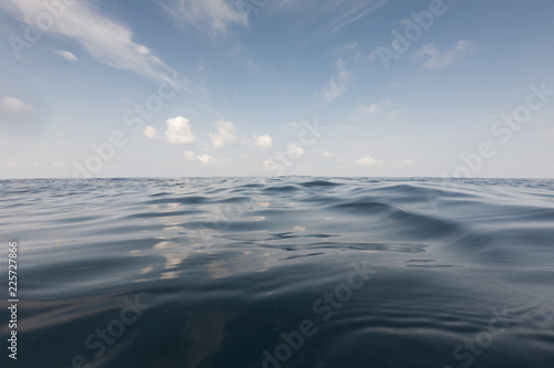 clear over the sea