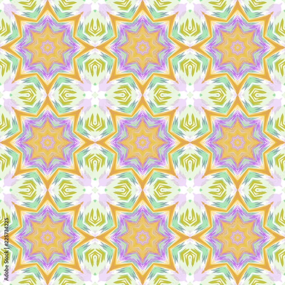 Seamless background pattern with a variety of multicolored lines.