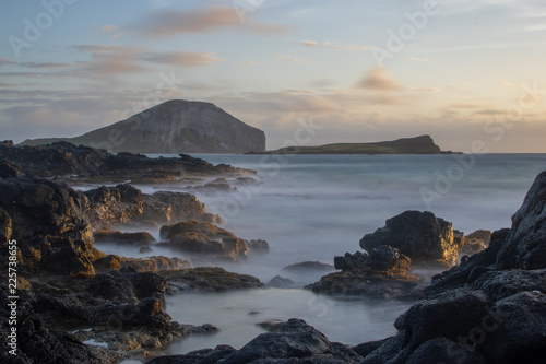 Long Exposure Sunrise in Hawaii