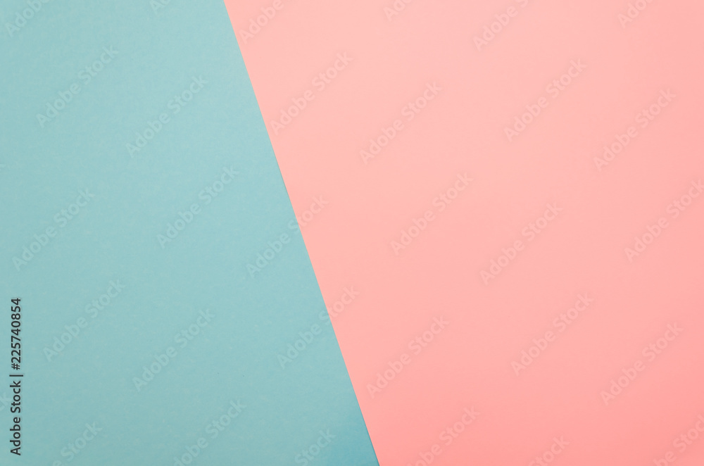 Light-blue and pink geomethric background