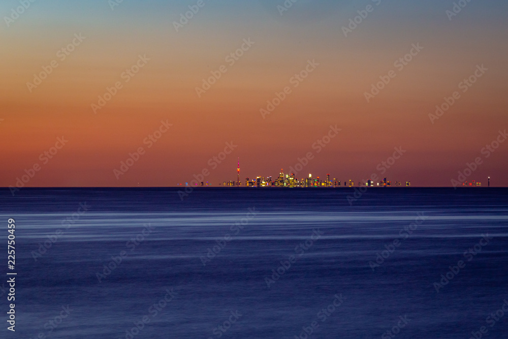 Fototapeta premium Toroto Canada after Dark