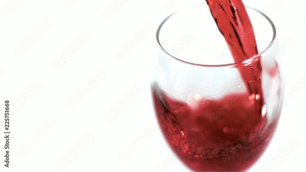 Loop of Red wine being poured in super slow motion Loop of Red wine being poured in super slow motion