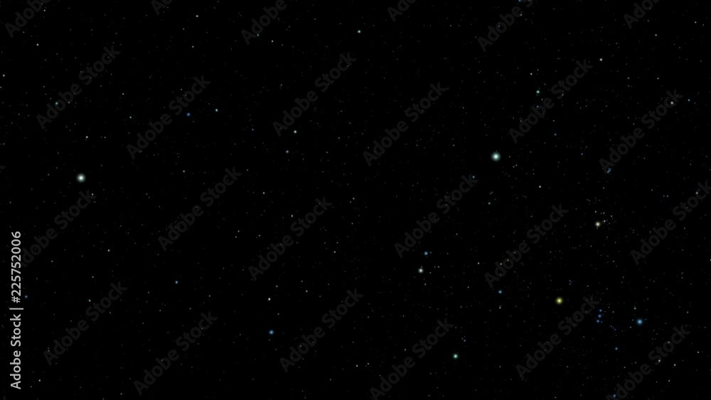Night Sky 008: A star field twinkles in a night sky (Loop). Night Sky 008: A star field twinkles in a night sky (Loop).