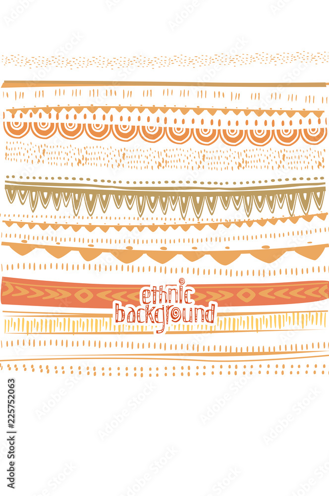 Background in ethnic style