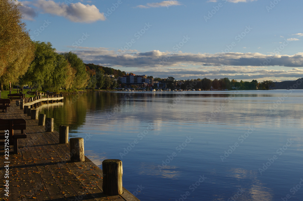 Fototapeta premium Sunset at the lake