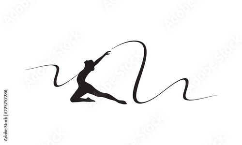 Vector dance logo