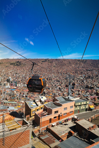Teleferico Cable Car in La Paz Bolivia