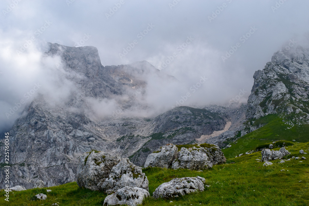 Gran Sasso mountains chain, Prati di Tivo, Teramo Province, Abruzzo Region, Italy
