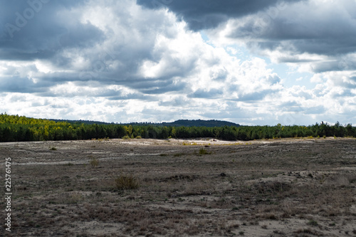 Pustynia Bledowska desert in the southern poland photo