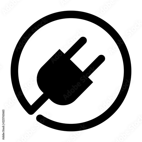 plug in vector icon