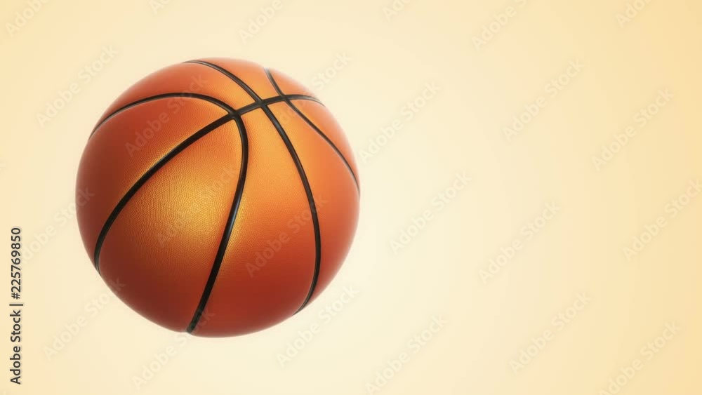 Animation of slow rotation ball for basketball game. View of close-up with realistic texture and light. Animation of seamless loop. Animation of slow rotation ball for basketball game. View of close-up with realistic texture and light. Animation of seamless loop.