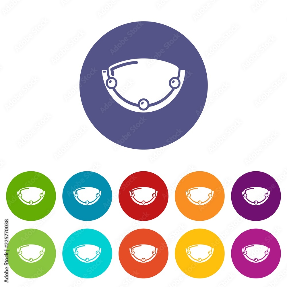 Oval lamp icon. Simple illustration of oval lamp vector icon for web Oval lamp icon. Simple illustration of oval lamp vector icon for web