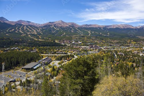 Breckenridge in the Autumn, Summit County in Colorado