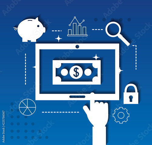 fintech business concept