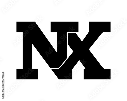 black initial typography typeset logotype alphabet font image vector icon logo symbol