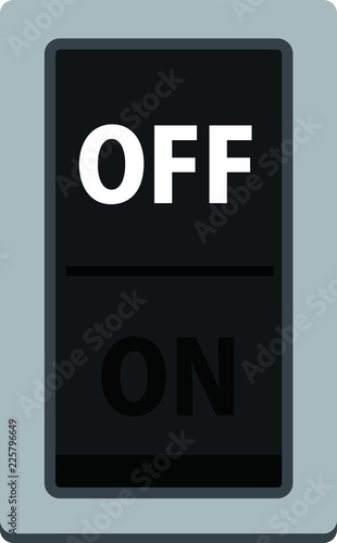 Colorful on-off switch