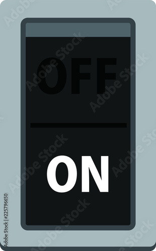 Colorful on-off switch