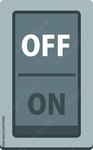 Colorful on-off switch