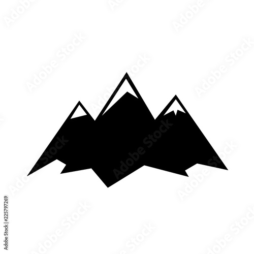 Logo Zeichen Berge