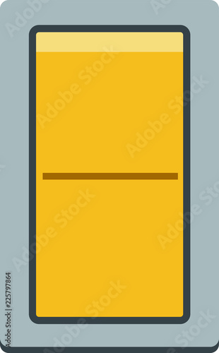 Colorful on-off Plain switch button