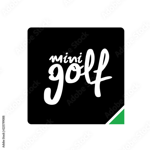 mini golf icon