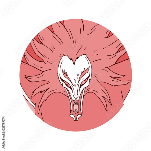 imaginative demon illustration
