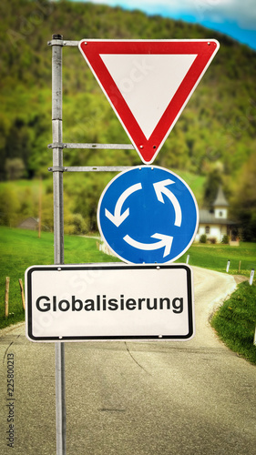 Schild 364 - Globalisierung