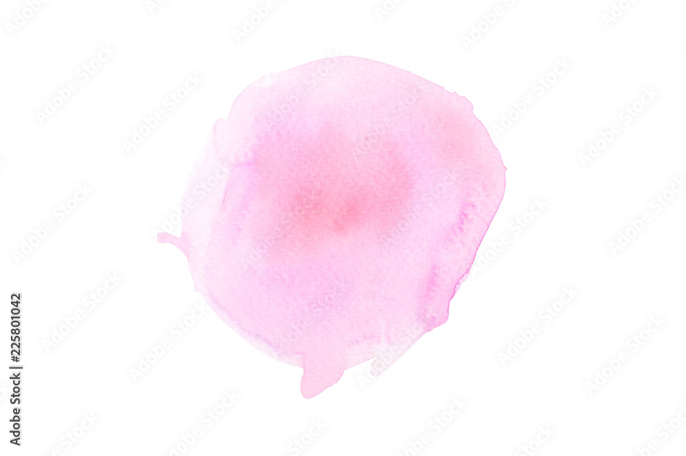 Fototapeta premium Pink watercolor for an abstract background.