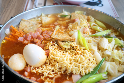 Korean hot pot photo