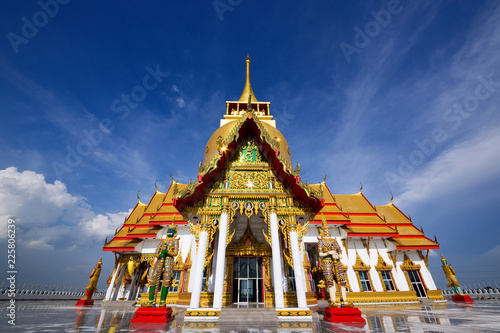 Wat Prong Arkad in Amphoe Bang Nam Priao,Chachoengsao Province,Thailand. photo