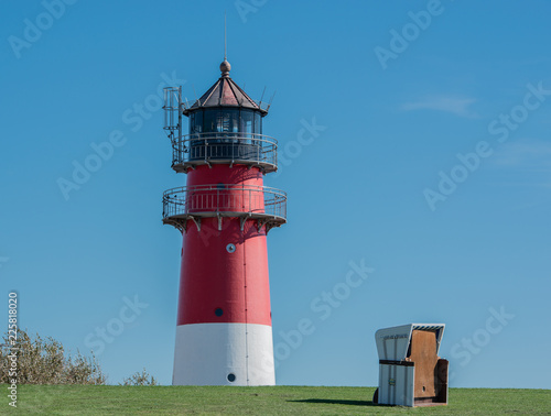 Leuchtturm Büsum ist ein Leuchtturm an der deutschen Nordseeküste photo