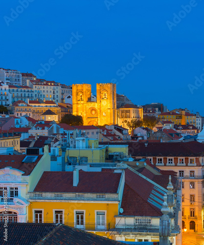 Old Town Lisbon Cathedral P...