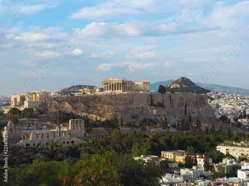 Athen - Stadtpanorama und Akropolis