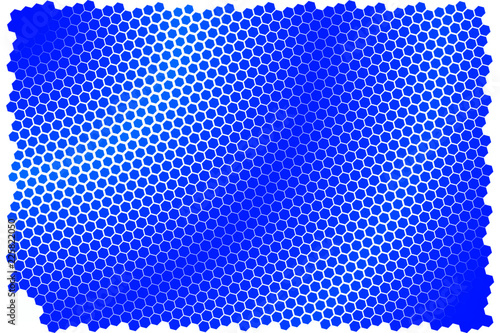 Gradient halftone dots background as pop art template with texture by vector illustration graphices photo