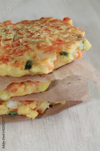 Fotografie galette de légumes