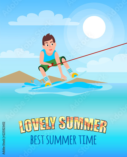 Love Summer Best Summertime Kitesurfing Sport