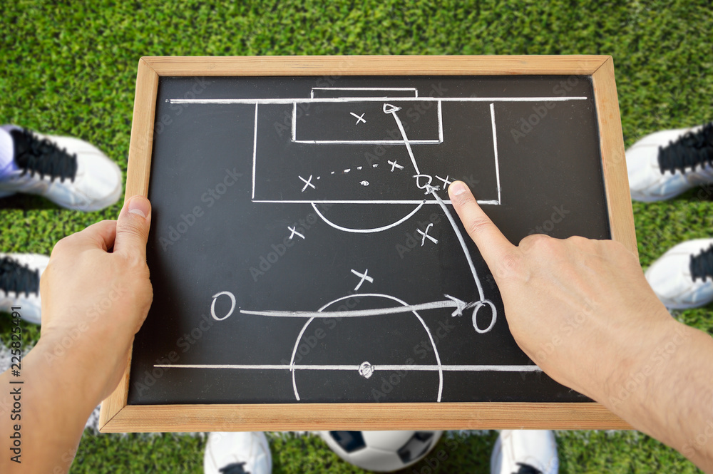 Fototapeta premium Tactic to win